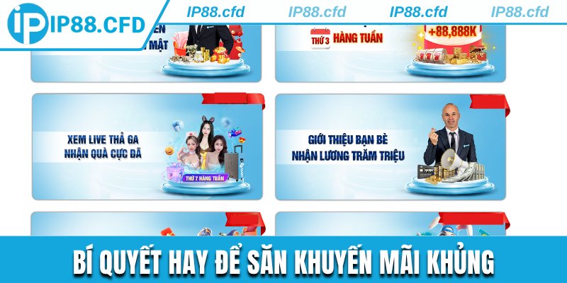 Bí quyết hay để săn khuyến mãi khủng