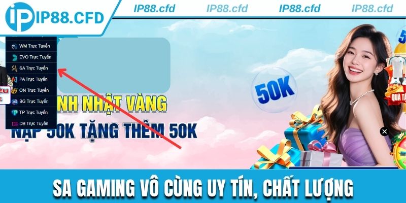 SA Gaming là sân chơi vô cùng uy tín, chất lượng